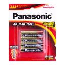 Panasonic AAA Alkaline Batteries 4 Pack