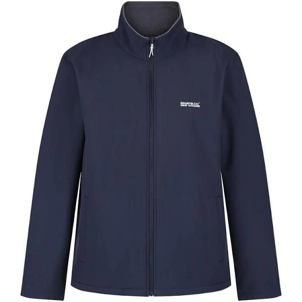 Regatta Mens Cera V Wind Resistant Soft Shell Jacket Navy M