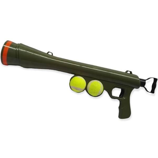 Dog Tennis Ball Launcher Gun - Pet Puppy Outdoors Exercise Fun Play