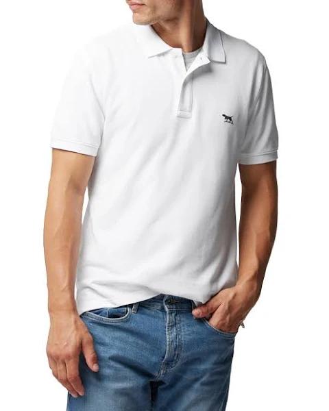 Rodd & Gunn The Gunn Polo in Coconut White XXL