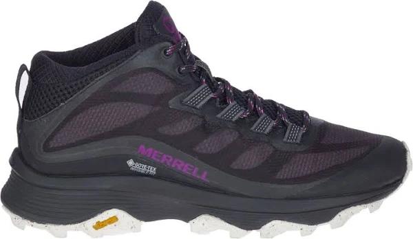 Merrell Moab Speed Mid GTX Womens Boots - Black - 9