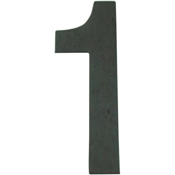 Sandleford 75mm Black Magnetic House Number 1