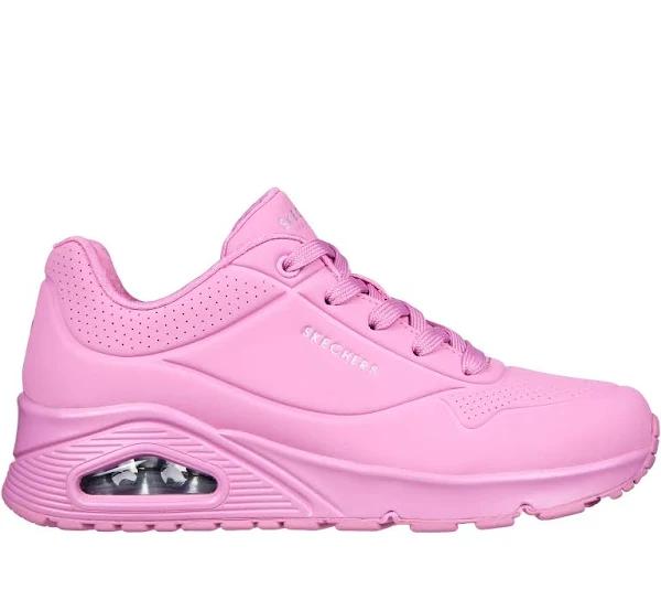 Skechers Uno - Stand On Air Shoe - Pink - Shoe - Womens US 8.5