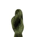 DMC Pearl Cotton Skein Size 5 27.3yd Medium Yellow Green