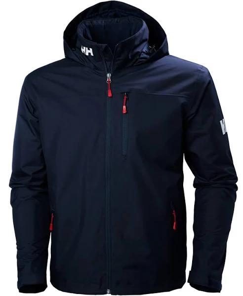 Helly Hansen Crew Hooded Midlayer Jacket Navy