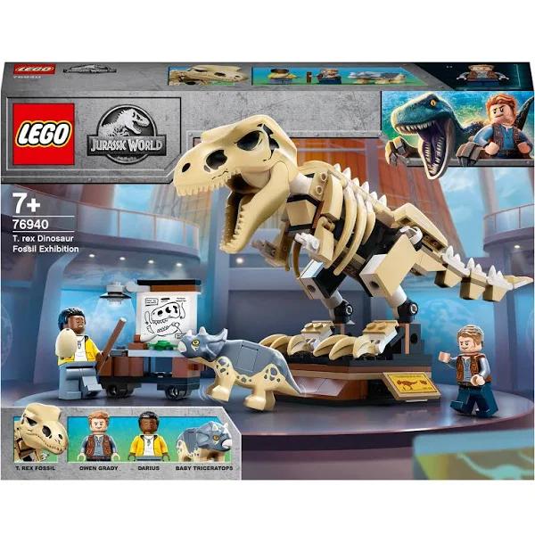 LEGO - 76940 Jurassic World T Rex Dinosaur Fossil Exhibition