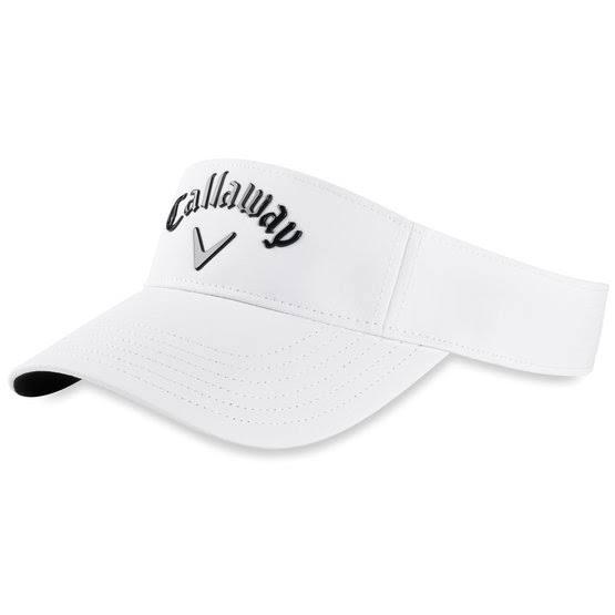 Callaway 2022 Liquid Metal Visor - WHT/BLK