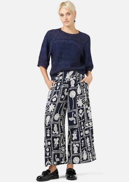 Gorman, Pebbled Pathway Culotte 16 / Print