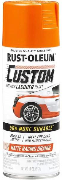 Rust-Oleum Custom Lacquer Orange 312g - 340564