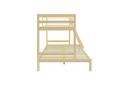 Luxo Furniture Antonia Natural Pine Triple Bunk Bed