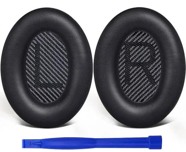 SoloWIT Professional Earpads Cushions for Bose QuietComfort 35 (QC35) and Quiet Comfort 35 II (QC35 II) Over-Ear Headphones, Ear Pads Replacement wit