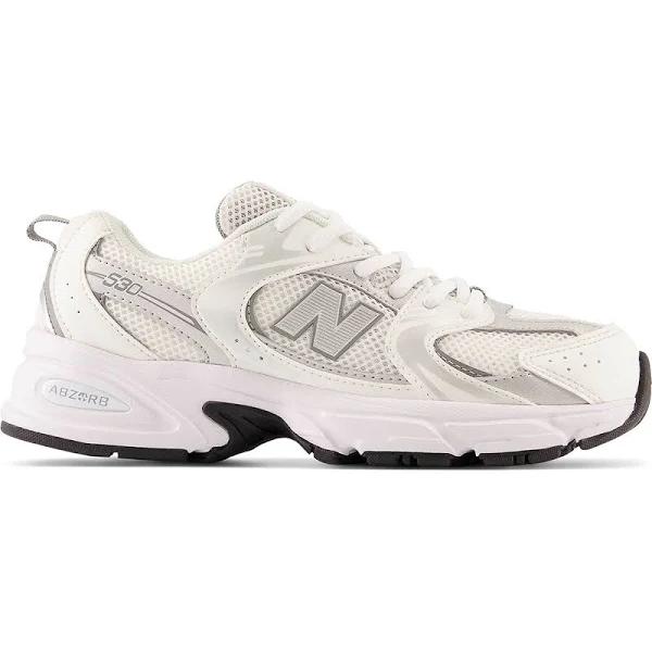 New Balance 530 Junior's - White - 4