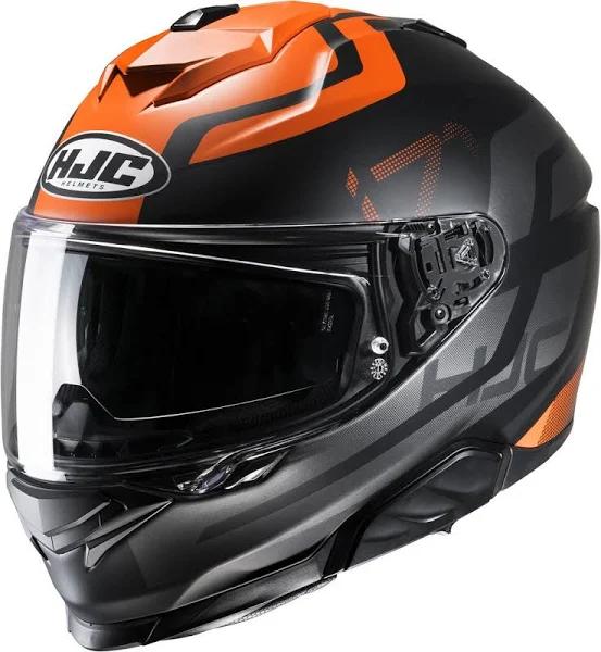 HJC i71 Enta Helmet Orange Black