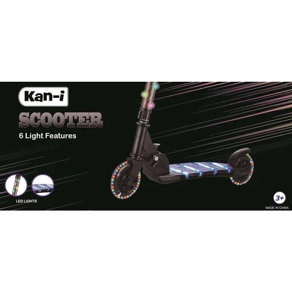 Kan-i Black Light Up Scooter - AfterPay & zipPay Available