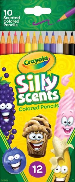 Crayola 12 Silly Scents Colored Pencils