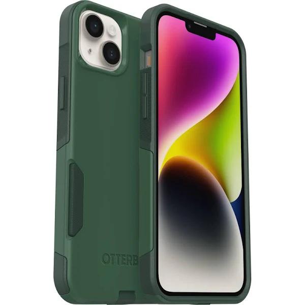 OtterBox Apple iPhone 14 Plus Commuter Series Antimicrobial Case - Trees Company (Green) (77-88417)