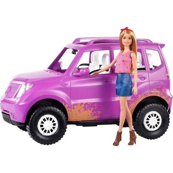 Barbie GHT18 Doll and Vehicle