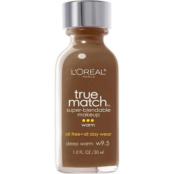 L'Oreal Paris True Match Super-Blendable Liquid Foundation, Deep Warm