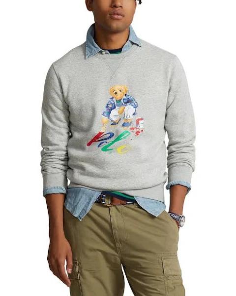 Polo Ralph Lauren Gray Polo Bear Sweatshirt