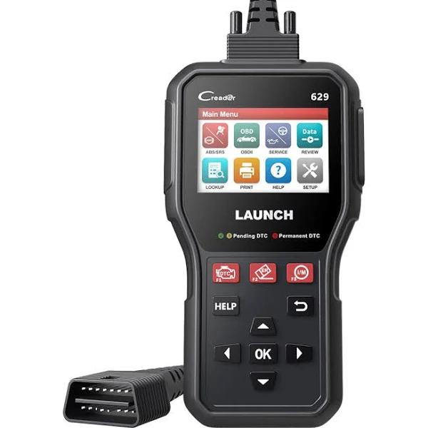 Launch CR629 Obd2 Scanner Car Diagnostic Tool Full Obd2 Functions Active Tests, ABS/SRS Scan Tool, Oil/SAS Reset,Turn Off Check Engine Light