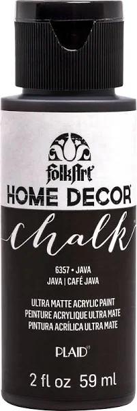 FolkArt Home Decor Chalk Paint 2oz - Java