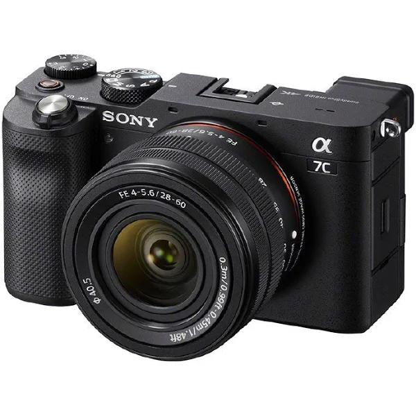 Sony Alpha A7C Mirrorless Camera W/28-60mm Lens (Black)