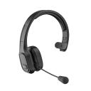 COMEXION Trucker Bluetooth Headset V5.0, Wireless Headphone with Mute Mic for Cell Phones, On Ear Bluetooth Headphone with Wireless&Wired Mode for