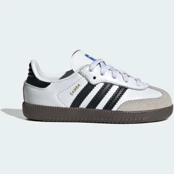 adidas-Samba OG Shoes Kids-Kids-Cloud White / Core Black / Gum-7K