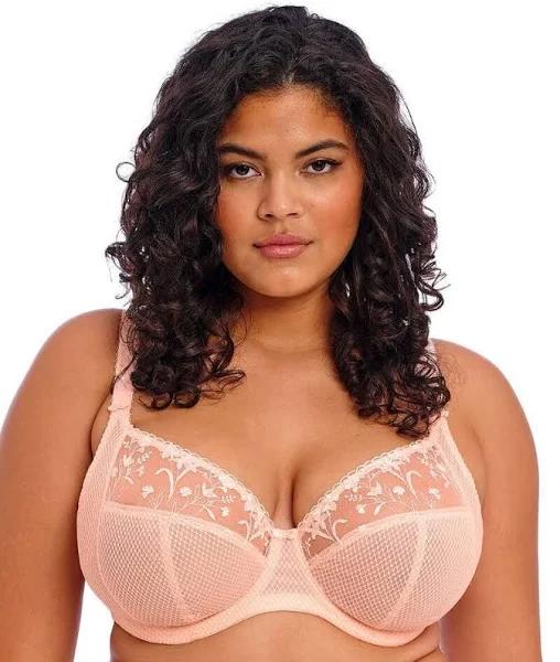 Elomi Charley Underwire Plunge Bra - Ballet Pink - 18G Ballet Pink