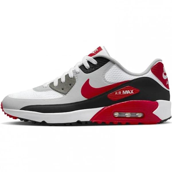 Nike Golf Shoes - Air Max 90 G - White - University Red 2023