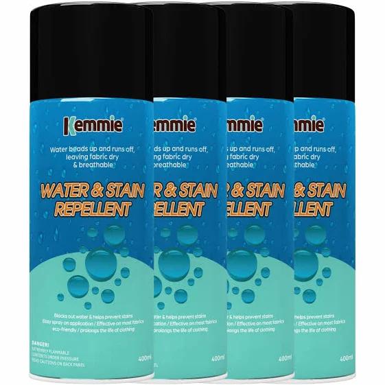 4x 212g Water Proof Stain Repellent - Hydrophobic Protective Spray - Fabrics Hats