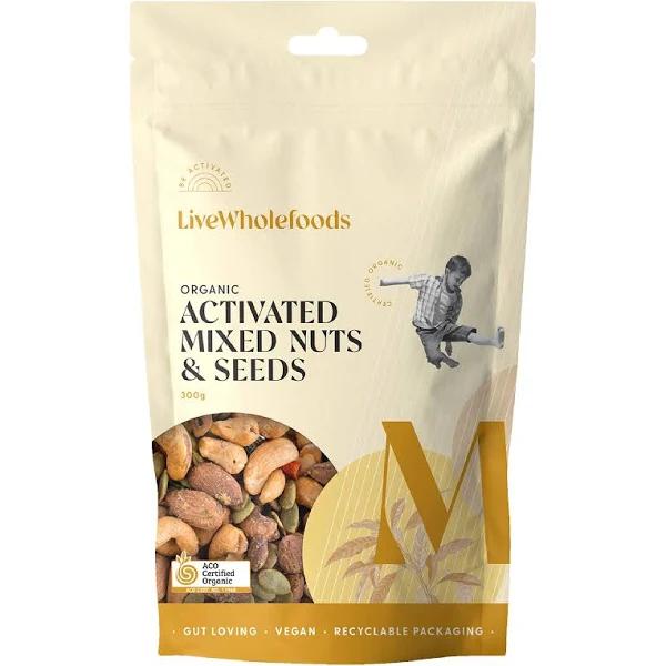 Live Wholefoods - Organic Activated Mixed Nuts & Seeds - 300g