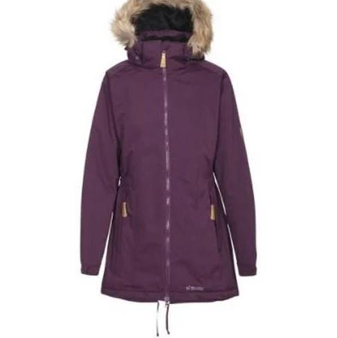 Trespass Womens/Ladies Celebrity Insulated Longer Length Parka Jacket Potent Purple XXS