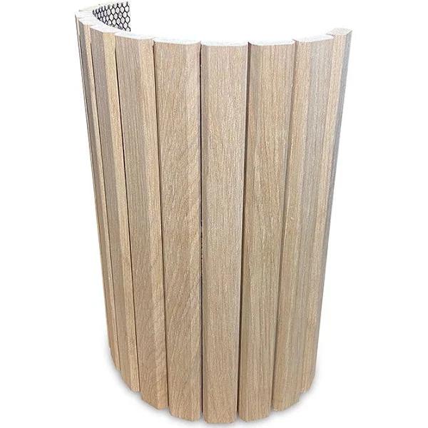 WOODFLEX Flexible Wooden Slat Wall Panel - Oak Veneer - 2700mm x 595mm - Platforms