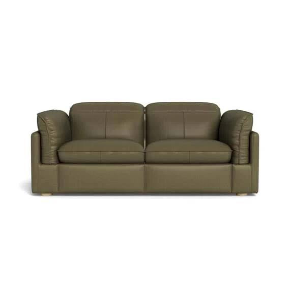 Sorrento Leather Electric Recliner Sofa Green by Freedom