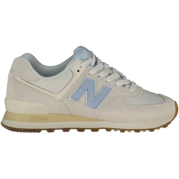 New Balance 574 V2 Shoes Light Grey Blue Women - 36