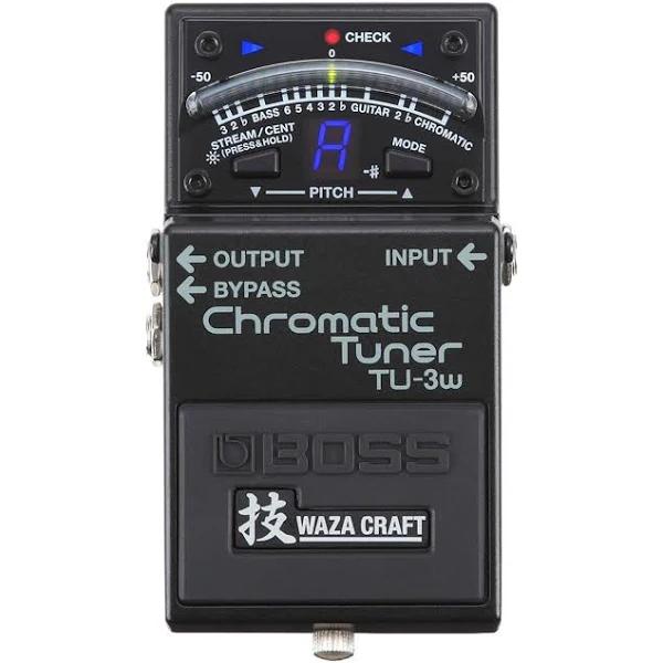 Boss TU-3W Chromatic Tuner Waza Craft