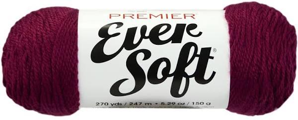 Premier Eversoft Yarn Burgundy