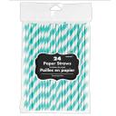 Paper Straws 24 Pack - Kiwi Green