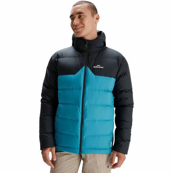 Kathmandu Epiq Men's 600 Fill Hooded Down Jacket | Eddy/Meteor Puffer Jacket - L