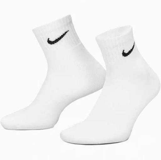 Nike Everyday Cushioned Ankle Socks 6 Pack - White