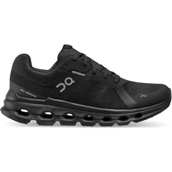 On Cloudrunner Waterproof Running Shoe Black