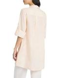 David Lawrence Saxon Linen Tunic in Cream 12