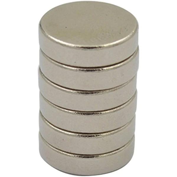 Everhang 12mm Rare Earth Disc Magnet - 6 Pack