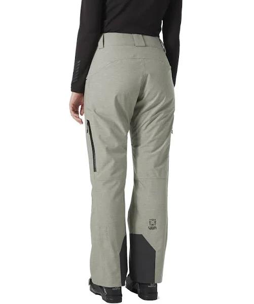 Helly Hansen Powderqueen Pants Grey L Woman