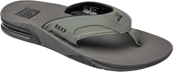 Reef Fanning Mens Flip Flops - Grey