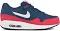 Nike Air Max 1 Midnight Navy Red