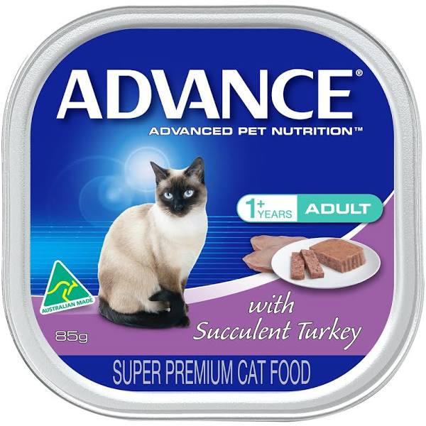 Advance Succulent Turkey Adult Cat Food 85g