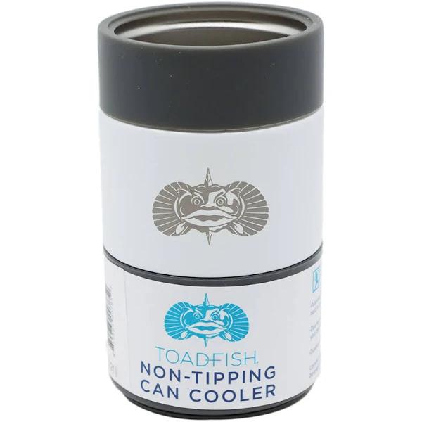 Toadfish Non Tipping Can Cooler White