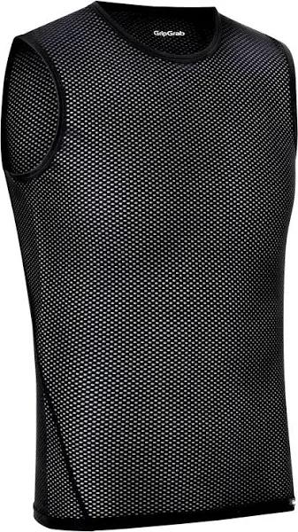 GripGrab Ultralight Sleeveless Mesh Baselayer - Black - XS